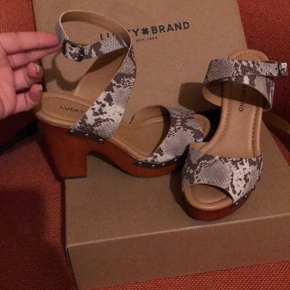 Lucky brand. new ,Wore them once around the house